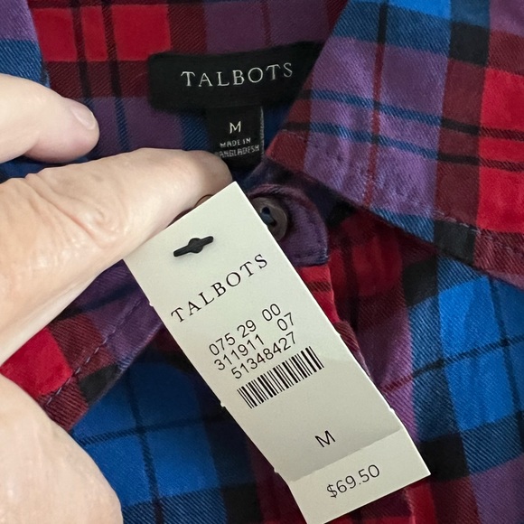 Talbots button down shirt. - Picture 2 of 6